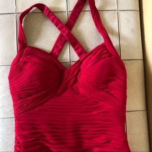 Cache Red Bodycon dress